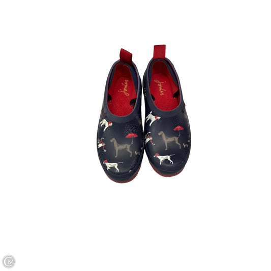 Shoes Heels Block By Joules In Blue & Red, Size: 5