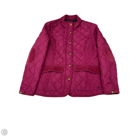 Jacket Puffer & Quilted By Joules In Pink, Size: M