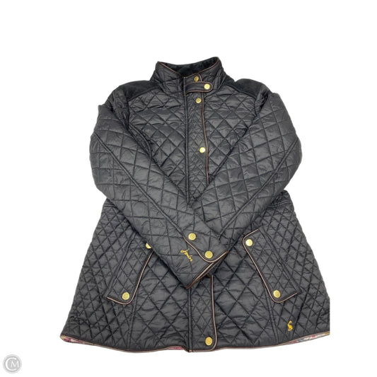 Jacket Puffer & Quilted By Joules In Black, Size: M