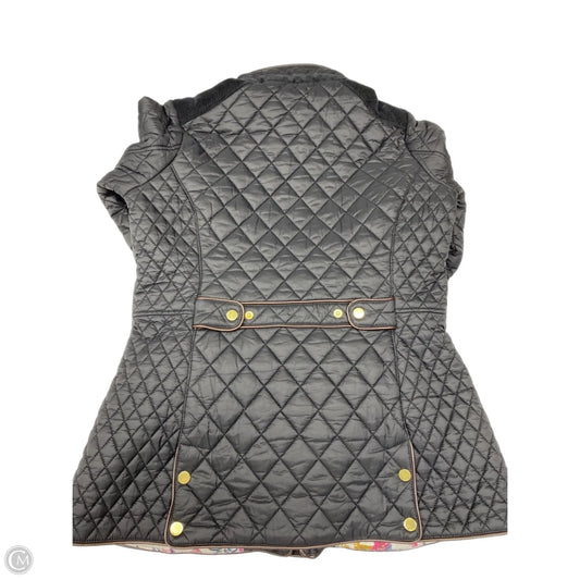 Jacket Puffer & Quilted By Joules In Black, Size: M
