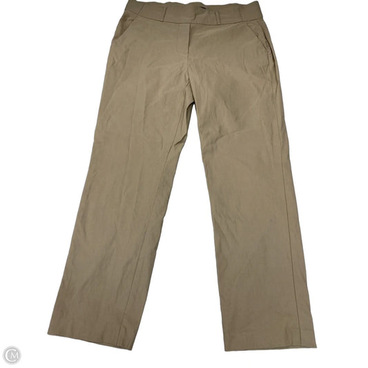 Pants Dress By Simply Vera In Beige, Size: 14