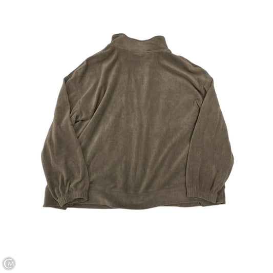 Athletic Fleece By Clothes Mentor In Brown, Size: L
