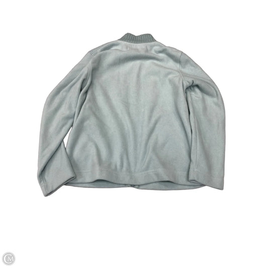 Jacket Fleece By Casual Corner In Blue, Size: Sp
