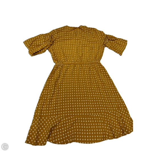 Dress Casual Short By Old Navy In Orange & White, Size: M