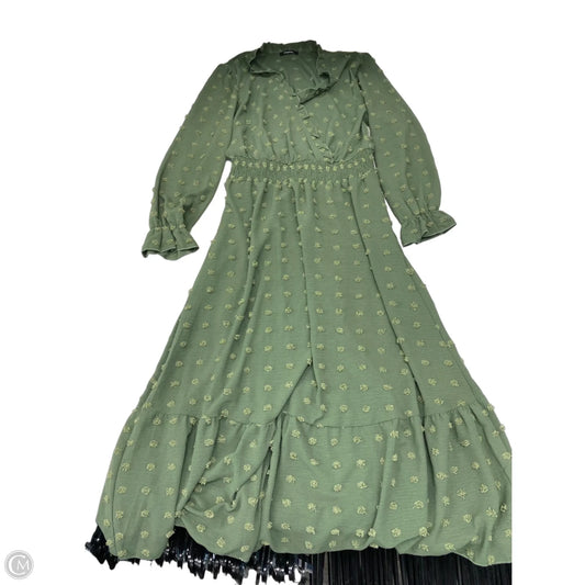 Dress Casual Maxi By Clothes Mentor In Green, Size: L