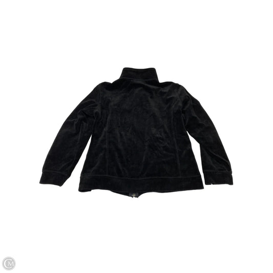 Athletic Jacket By Style And Company In Black, Size: M