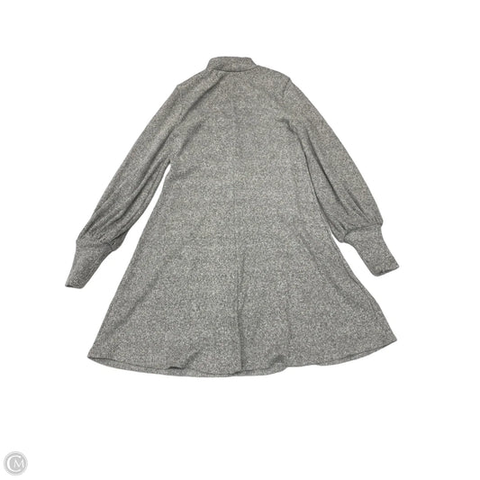 Dress Casual Midi By Express In Grey, Size: S