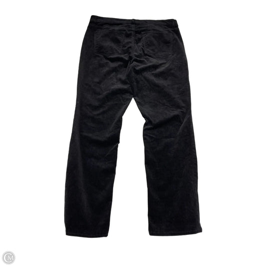 Pants Corduroy By Talbots In Black, Size: 12p