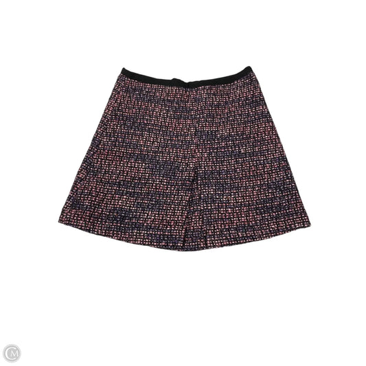 Skirt Mini & Short By H&m In Black & Purple, Size: 6