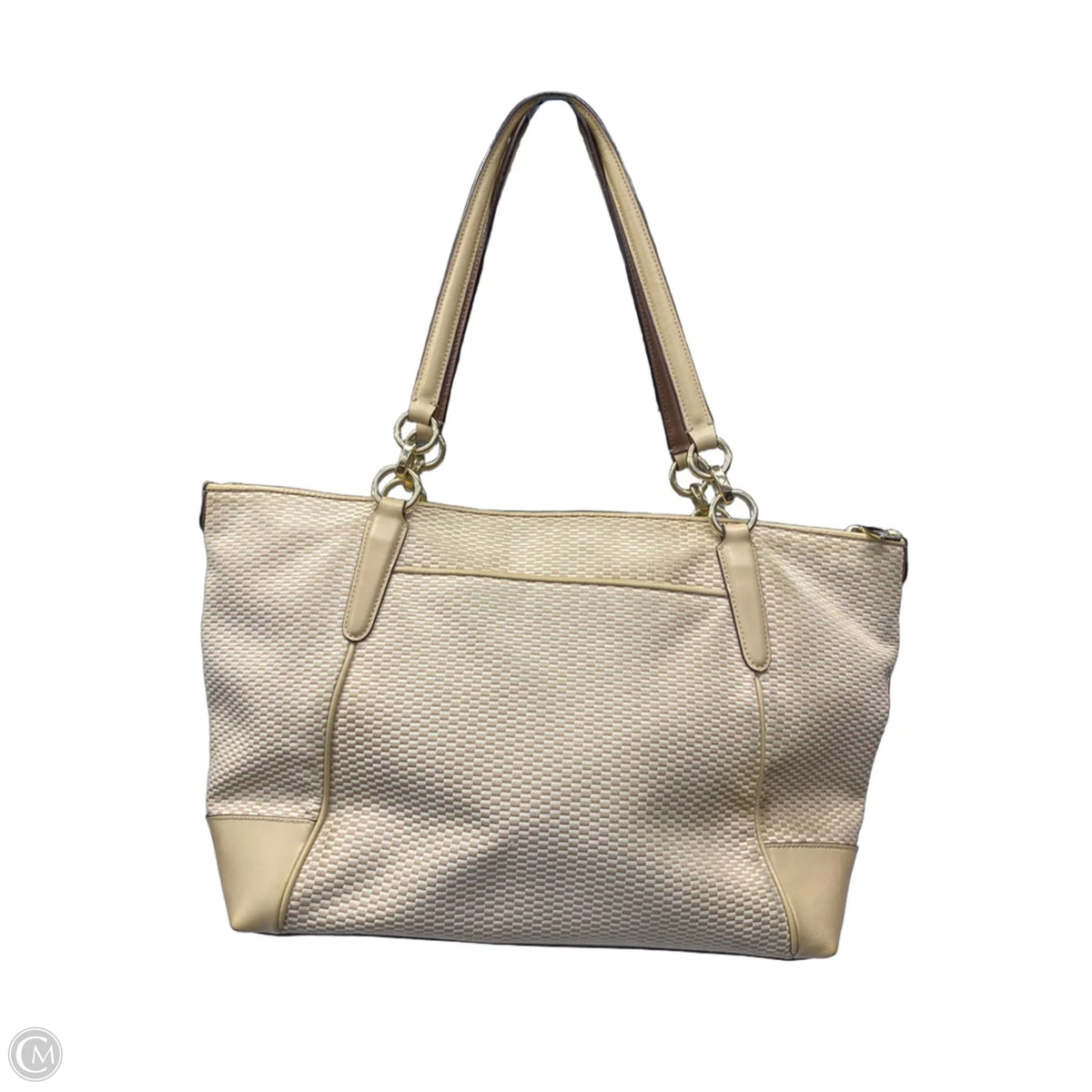 Tote Designer By Coach, Size: Medium