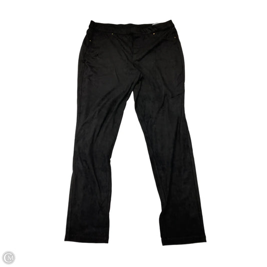Pants Leggings By Susan Graver In Black, Size: L