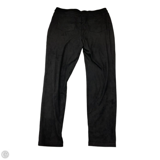 Pants Leggings By Susan Graver In Black, Size: L