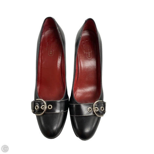 Shoes Designer By Coach In Black, Size: 8.5