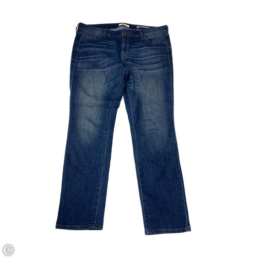 Jeans Straight By Sonoma In Blue Denim, Size: 16