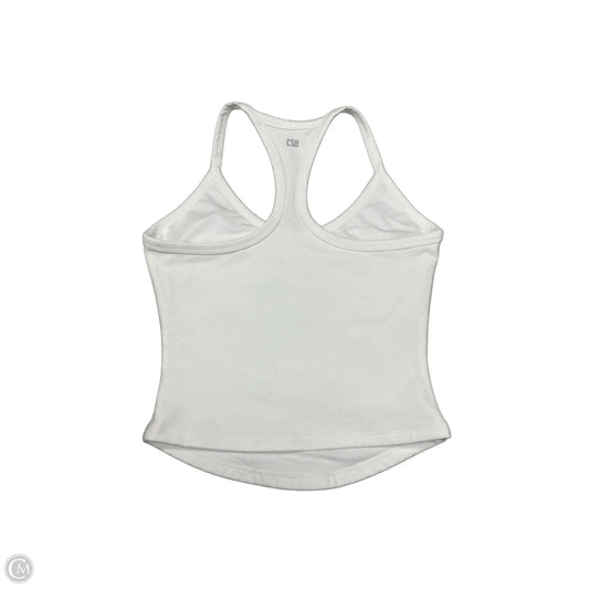 Athletic Tank Top By Cmc In White, Size: M