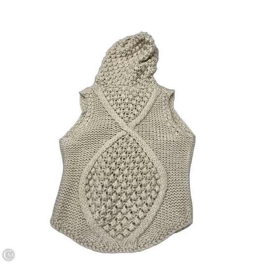 Vest Sweater By Cmc In Beige, Size: S