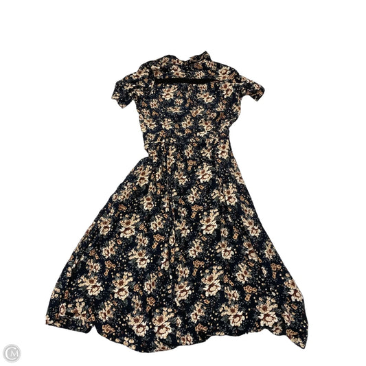 Dress Casual Maxi By Aura In Floral Print, Size: M