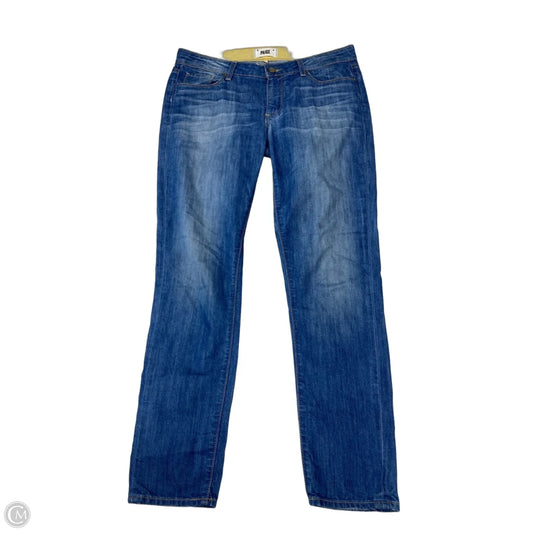 Jeans Straight By Gap In Blue Denim, Size: 10