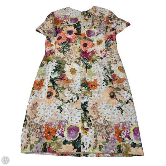 Dress Designer By Tory Burch In Floral Print, Size: M