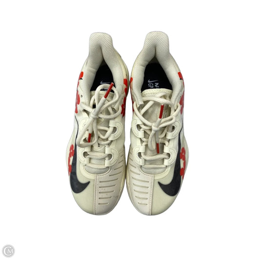 Shoes Athletic By Nike In Cream, Size: 7