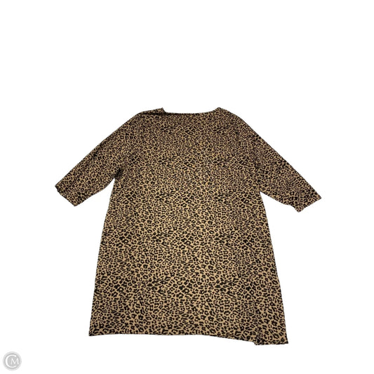 Dress Casual Short By Massini In Animal Print, Size: 3x