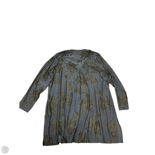 Dress Casual Short By Susan Graver In Brown & Grey, Size: 2x