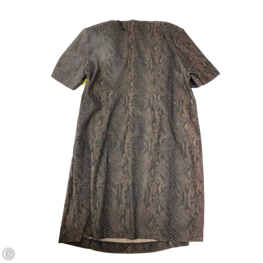 Dress Work By Clothes Mentor In Brown, Size: 3x