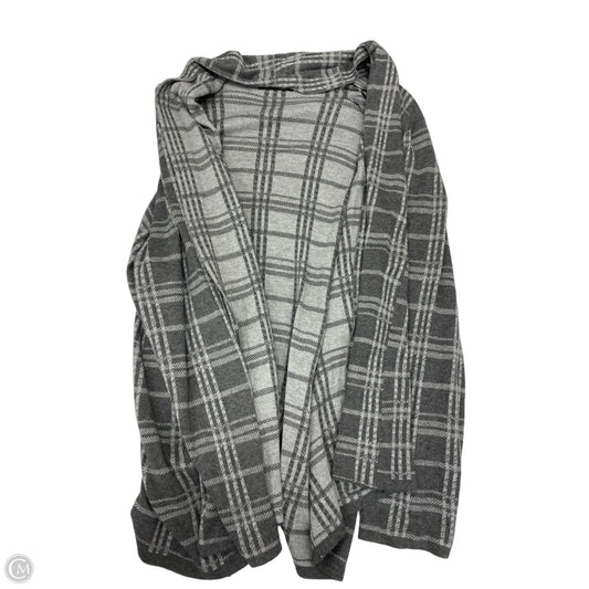Cardigan By Clothes Mentor In Grey, Size: 3x