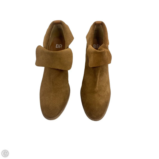 Boots Leather By Bp In Brown, Size: 7.5