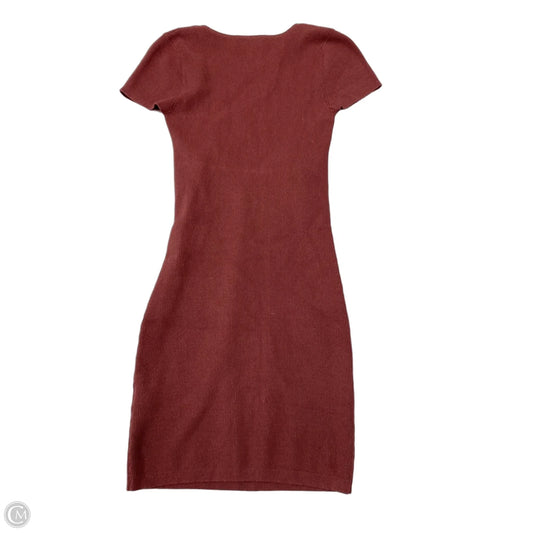 Dress Casual Short By Babaton In Brown, Size: S