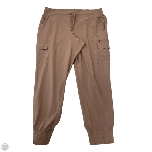 Pants Joggers By All In Motion In Tan, Size: Xl