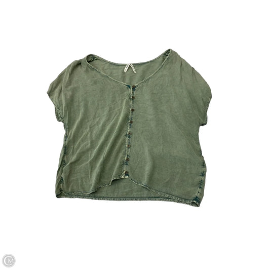 Top Short Sleeve By Mudd In Green, Size: Xl