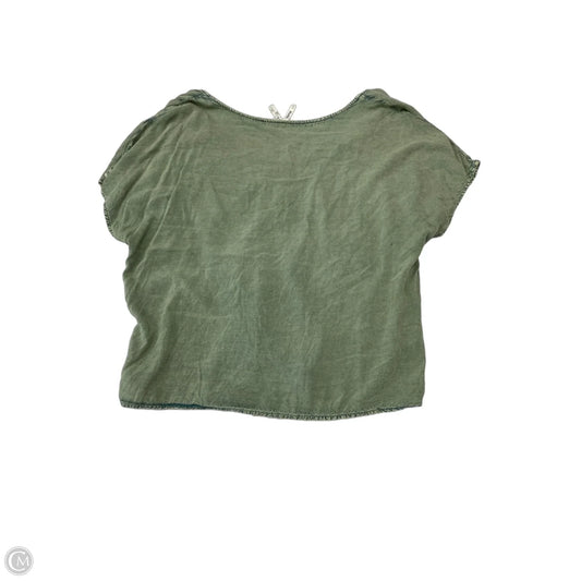 Top Short Sleeve By Mudd In Green, Size: Xl