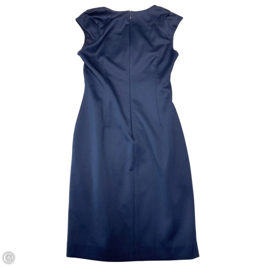 Dress Work By Calvin Klein In Navy, Size: Xs