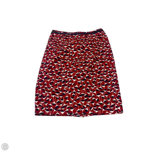 Skirt Mini & Short By Boden In Blue & Red & White, Size: 6