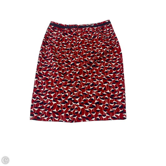 Skirt Mini & Short By Boden In Blue & Red & White, Size: 6