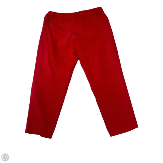 Pants Dress By Liz Claiborne In Red, Size: 16