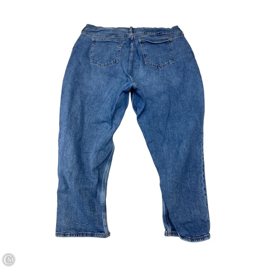 Jeans Straight By Old Navy In Blue Denim, Size: 22