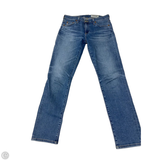 Jeans Skinny By Ag Jeans In Blue Denim, Size: 6