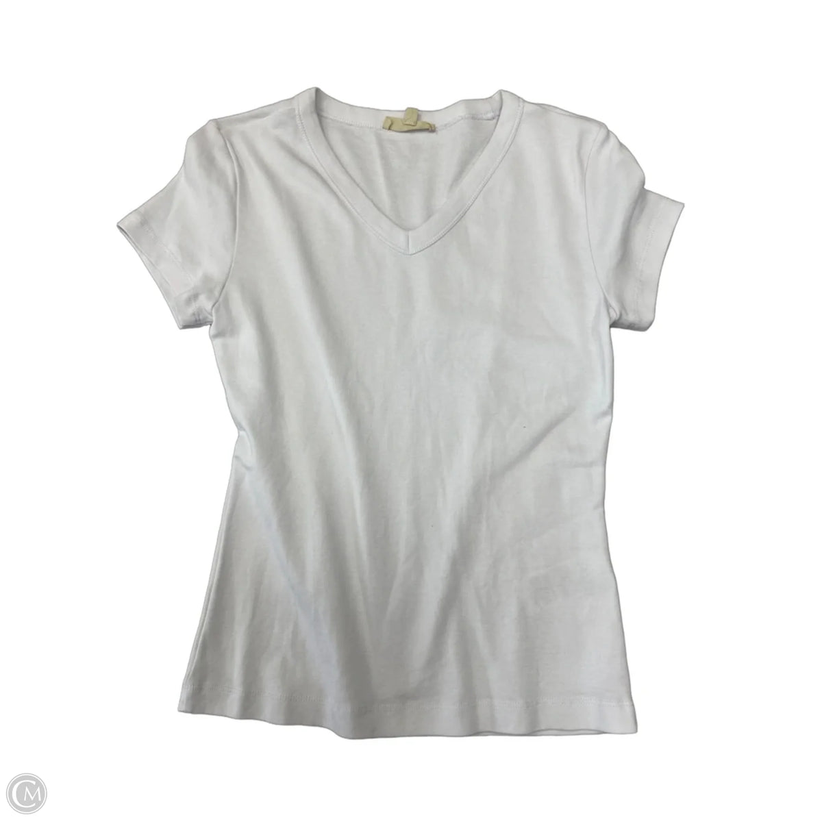 Top Short Sleeve Basic By Madewell In White, Size: M