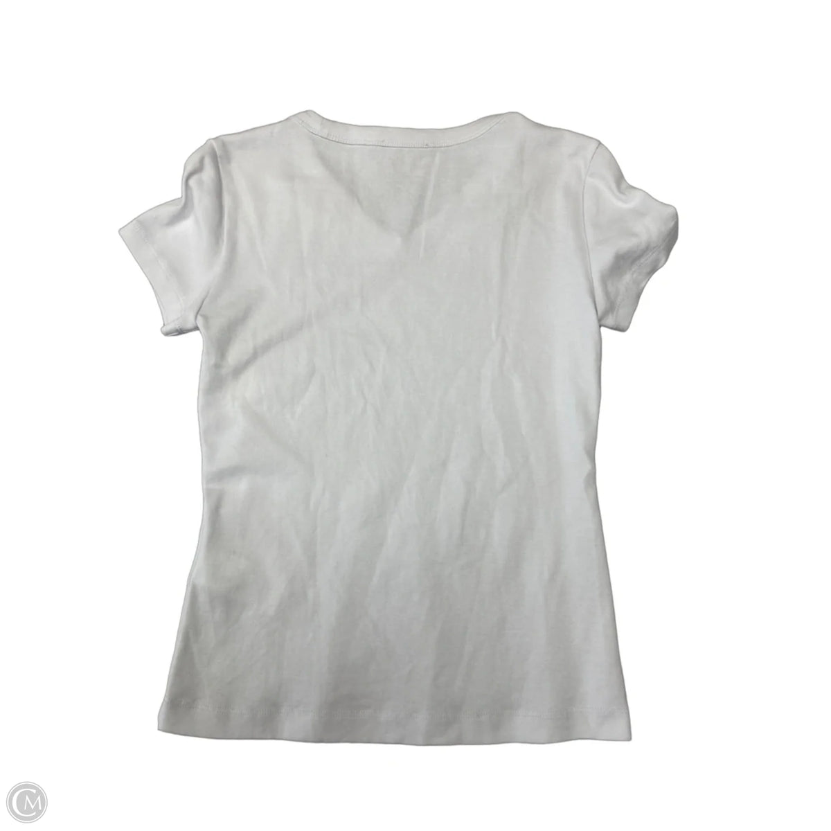 Top Short Sleeve Basic By Madewell In White, Size: M