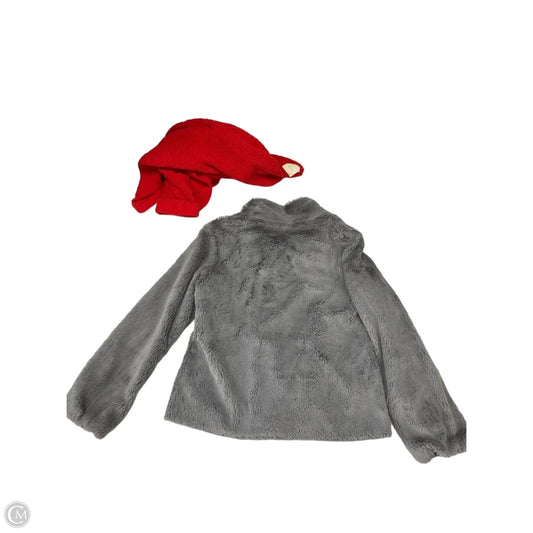 Jacket Faux Fur & Sherpa By Patagonia In Grey, Size: M