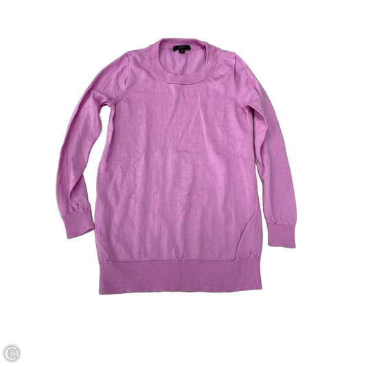 Top Long Sleeve By J. Crew In Purple, Size: Xs