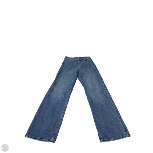 Jeans Wide Leg By &denim In Blue Denim, Size: 4