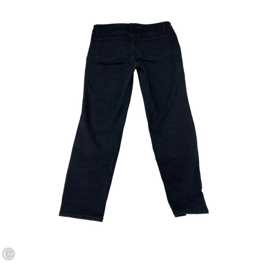 Jeans Skinny By Talbots In Black Denim, Size: 10p