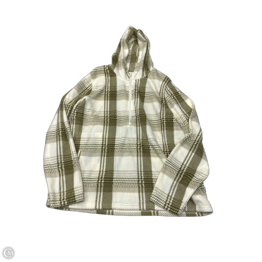 Jacket Fleece By Oneill In Plaid Pattern, Size: Xl