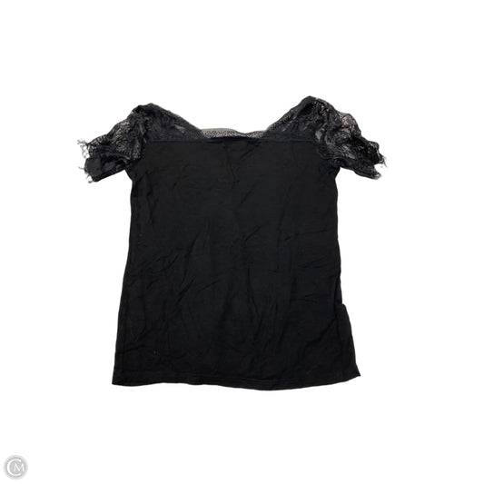 Top Short Sleeve By Vici In Black, Size: S
