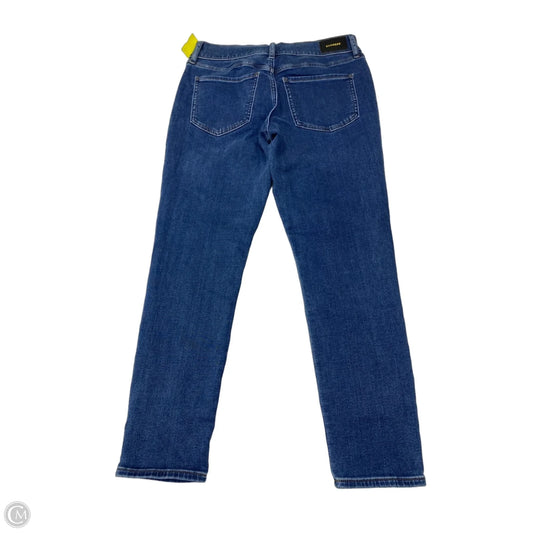Jeans Skinny By Express In Blue Denim, Size: 8