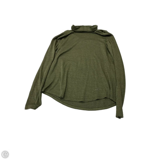 Top Long Sleeve By Sonoma In Green, Size: S