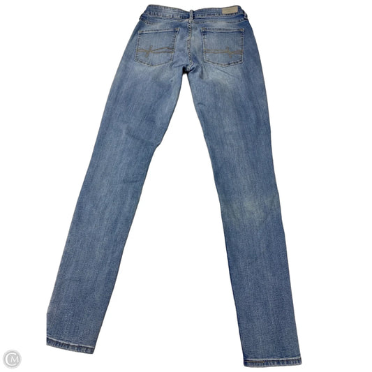 Jeans Skinny By Denizen By Levis In Blue Denim, Size: 4l